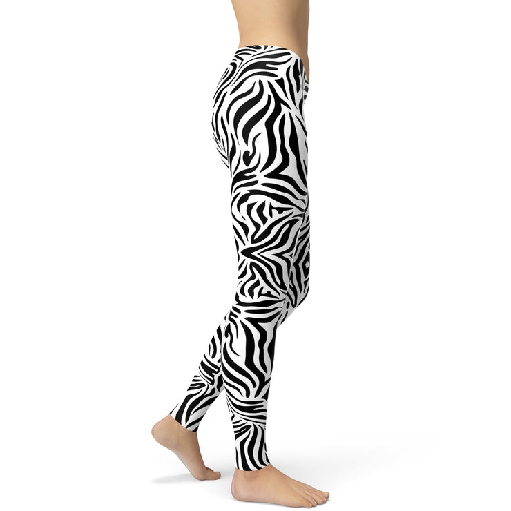 Zebra Zeal Leggings