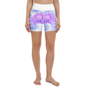 Lilac Lotus Yoga Shorts