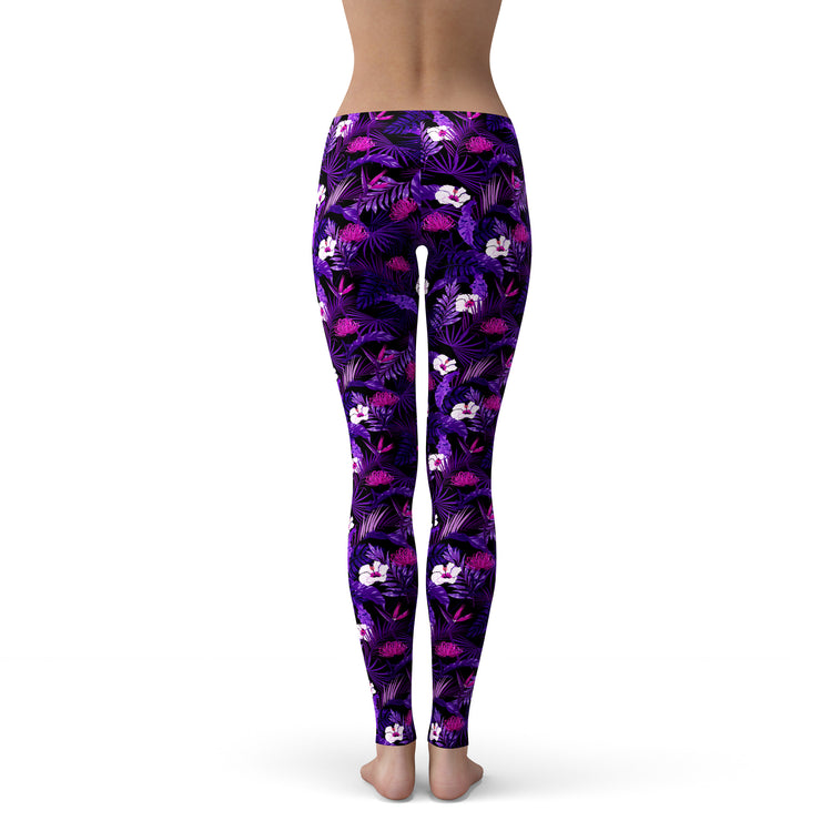 Violet Bloom Leggings